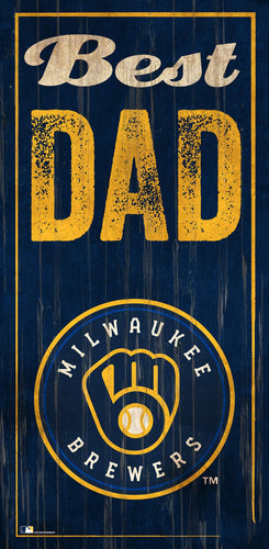 Michigan Wolverines 0632-Best Dad 6x12