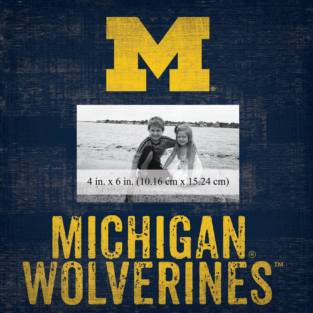 Michigan Wolverines 0739-Team Name 10x10 Frame