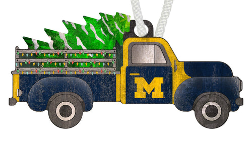 Michigan Wolverines 1006-Truck Ornament