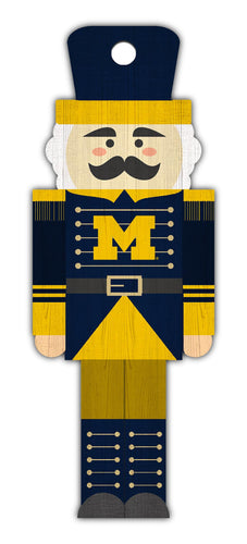 Michigan Wolverines 1054-Nutcracker Ornament 4.5in