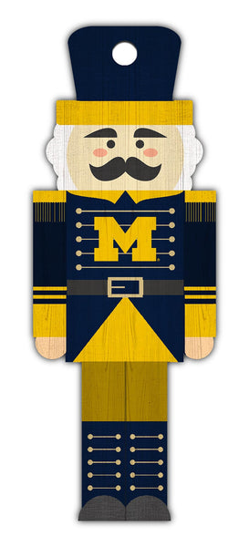 Michigan Wolverines 1054-Nutcracker Ornament 4.5in