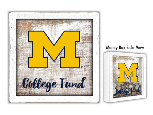Michigan Wolverines 1060-College Fund Money Box