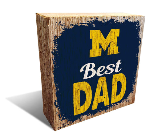 Michigan Wolverines 1080-Best dad block