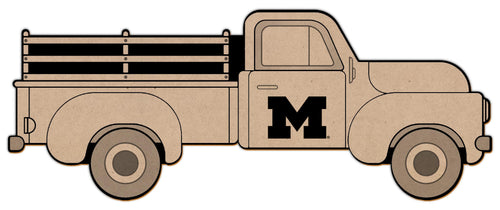 Michigan Wolverines 1083-15" Truck coloring sign