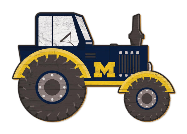 Michigan Wolverines 2007-12" Tractor Cutout