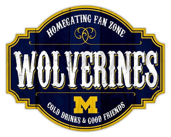 Michigan Wolverines 2015-Homegating Tavern Sign - 12"
