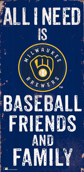 Milwaukee Brewers 0738-Friends and Family 6x12