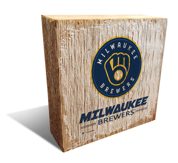 Milwaukee Brewers 0907-Team Logo Block