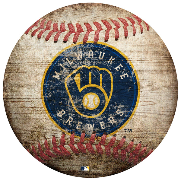 Milwaukee Brewers 0911-12 inch Ball with logo