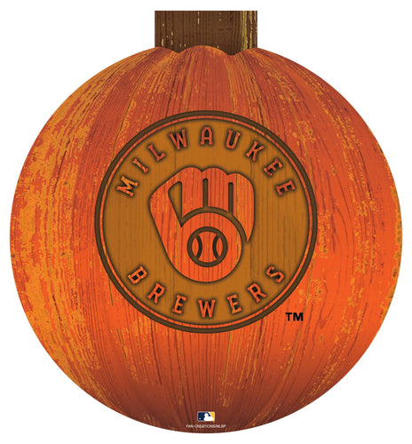 Milwaukee Brewers 0924-Halloween Wall Art 12in