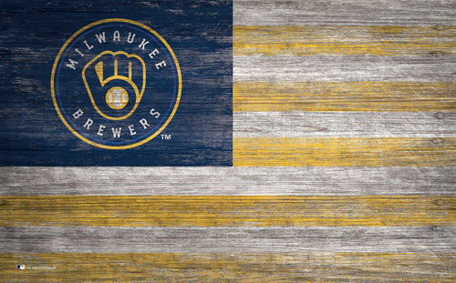 Milwaukee Brewers 0940-Flag 11x19