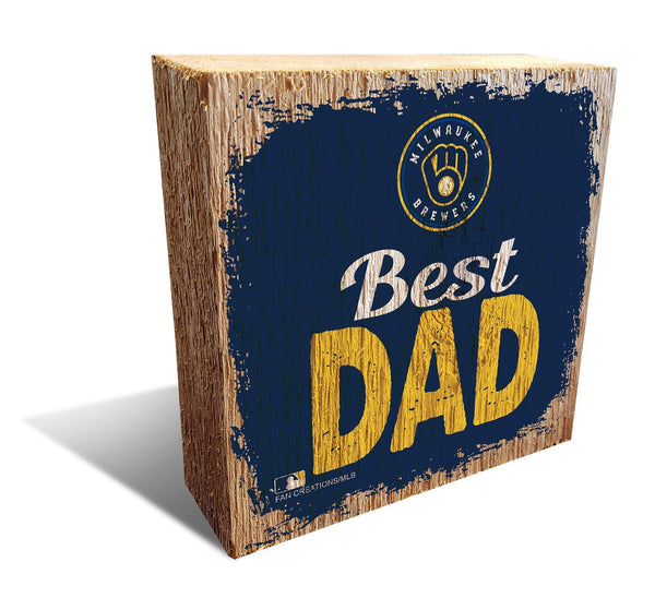 Milwaukee Brewers 1080-Best dad block