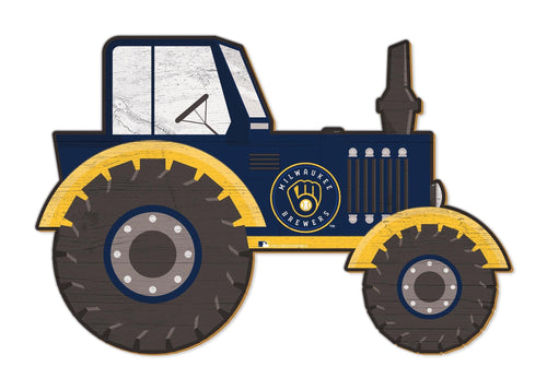 Milwaukee Brewers 2007-12" Tractor Cutout