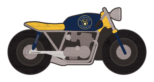 Milwaukee Brewers' 2008-12" Motorcycle Cutout