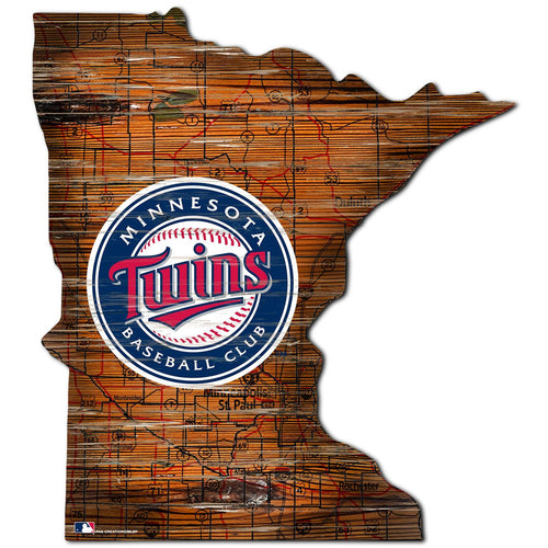 Minnesota Twins 0728-24in Distressed State