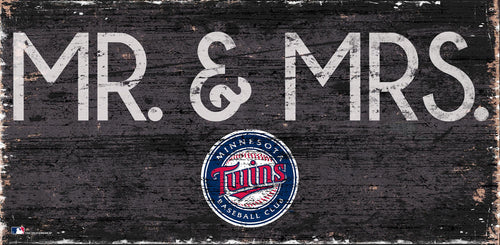 Minnesota Twins 0732-Mr. and Mrs. 6x12