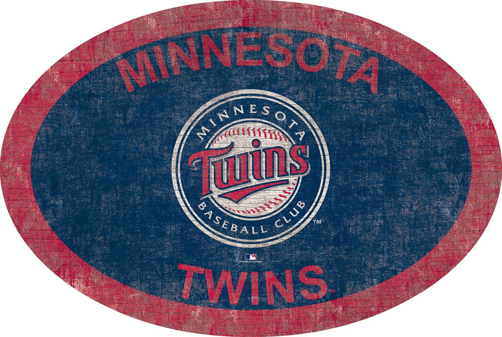 Minnesota Twins 0805-46in Team Color Oval
