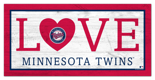 Minnesota Twins 1066-Love 6x12