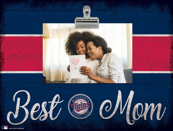 Minnesota Twins 2017-Best Mom Clip Frame