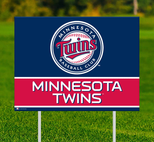 Minnesota Twins 2032-18X24 Team Name Yard Sign