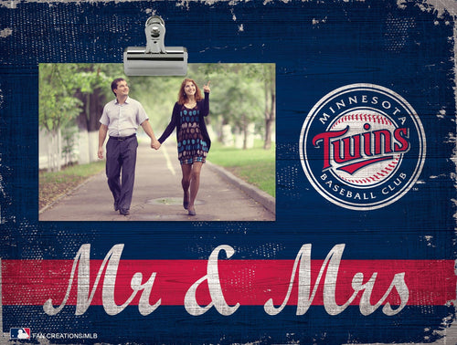 Minnesota Twins 2034-MR&MRS Clip Frame