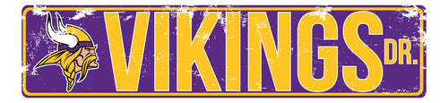 Minnesota Vikings 0646-Metal Street Signs