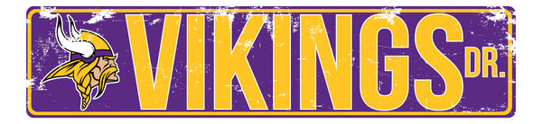 Minnesota Vikings 0646-Metal Street Signs