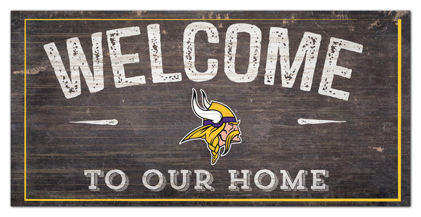 Minnesota Vikings 0654-Welcome 6x12