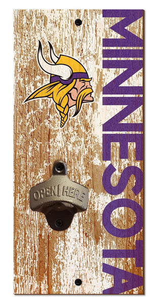 Minnesota Vikings 0979-Bottle Opener 6x12