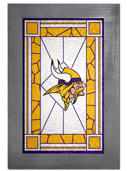 Minnesota Vikings 1017-Stained Glass