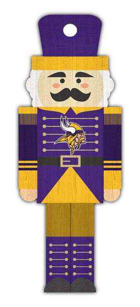 Minnesota Vikings 1054-Nutcracker Ornament 4.5in