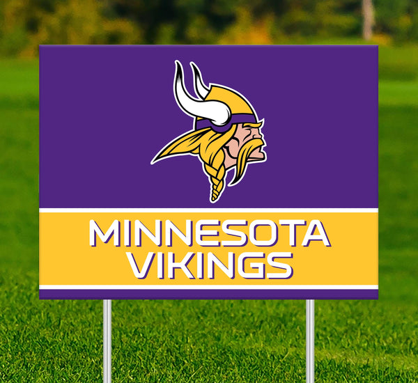 Minnesota Vikings 2032-18X24 Team Name Yard Sign