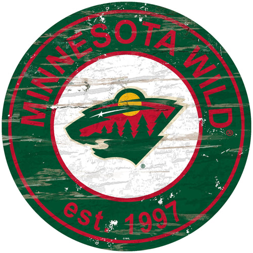 Minnesota Wild 0659-Established Date Round