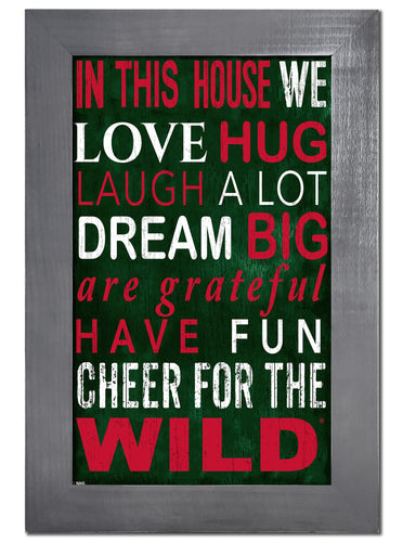 Minnesota Wild 0725-Color In This House 11x19