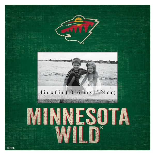 Minnesota Wild 0739-Team Name 10x10 Frame