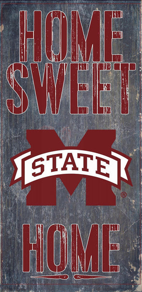 Mississippi State Bulldogs 0653-Home Sweet Home 6x12