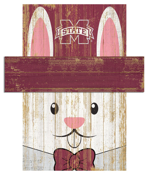 Mississippi State Bulldogs 0918-Easter Bunny Head