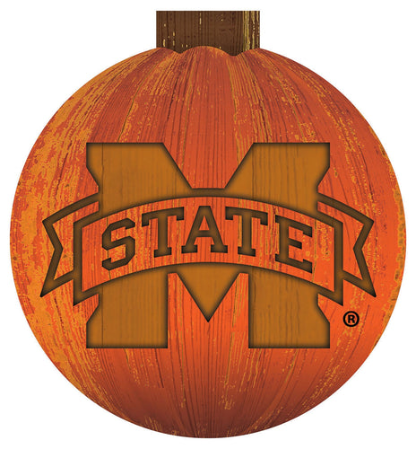 Mississippi State Bulldogs 0924-Halloween Wall Art 12in