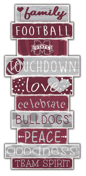 Mississippi State Bulldogs 0928-Celebrations Stack 24in