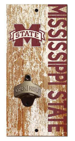 Mississippi State Bulldogs 0979-Bottle Opener 6x12