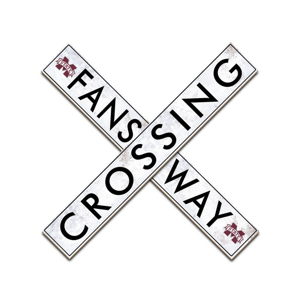 Mississippi State Bulldogs 0982-Team Crossing - 24"