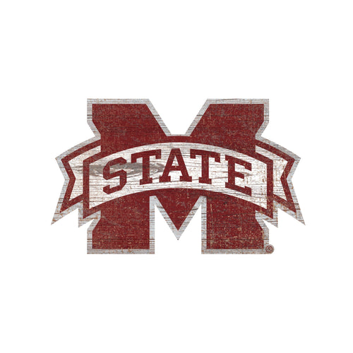 Mississippi State Bulldogs 0983-Team Logo 8in Cutout