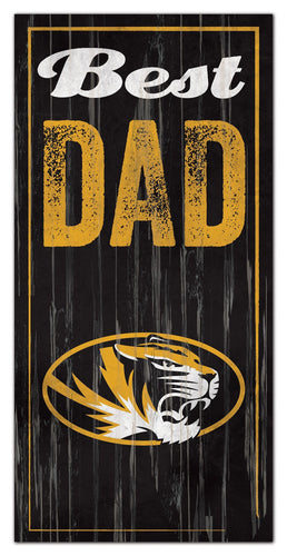Missouri Tigers 0632-Best Dad 6x12