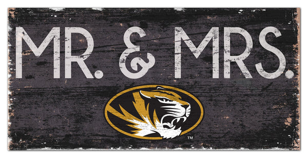 Missouri Tigers 0732-Mr. and Mrs. 6x12