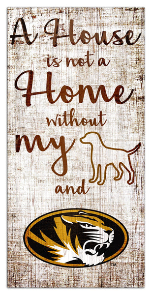Missouri Tigers 0867-A House is not a Home 6x12