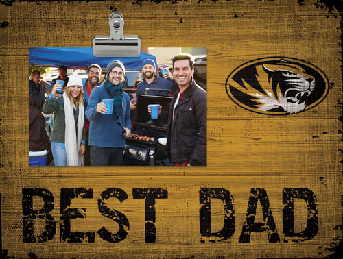 Missouri Tigers 0893-Best Dad Clip Frame
