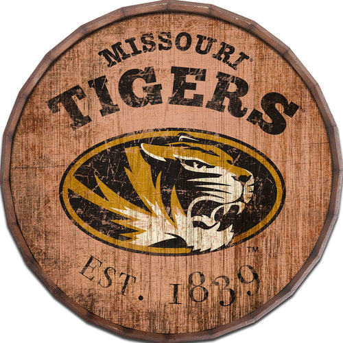 Missouri Tigers 0938-Est date barrel top 16"
