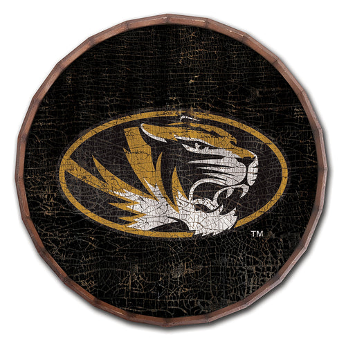 Missouri Tigers 0939-Cracked Color Barrel Top 16"