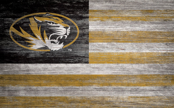 Missouri Tigers 0940-Flag 11x19