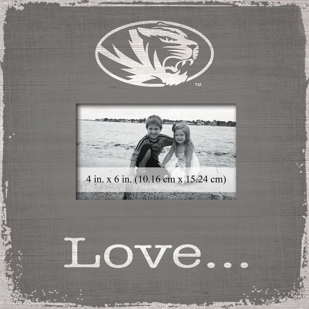 Missouri Tigers 0942-Love Frame